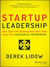 Cover image for Startup Leadership